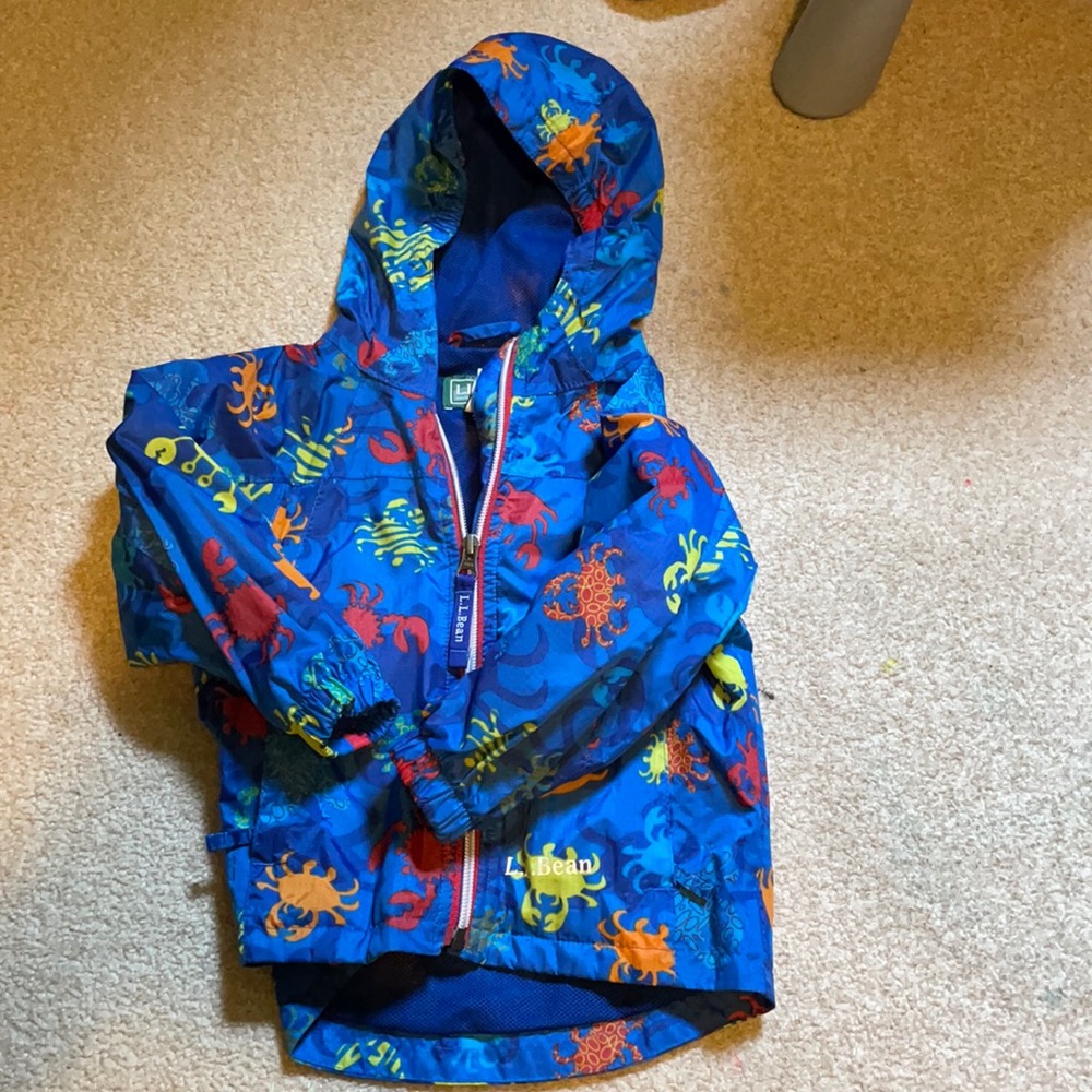 L.L.Bean kid’s rain jacket - 2T